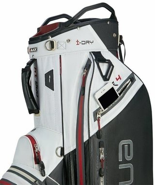 Big Max AQUA Tour 4 cart bag, bianco/nero/merlot