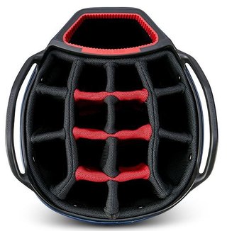 Big Max AQUA Tour 4 cart bag, off white/navy/red