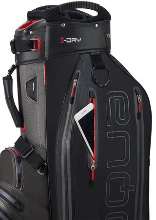Big Max AQUA Sport 360 cart bag, charcoal/black/red