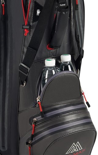 Big Max AQUA Sport 360 cart bag, charcoal/black/red