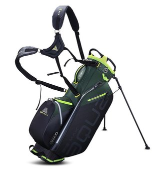 Big Max AQUA Eight G stand bag, verde foresta/nero/lime