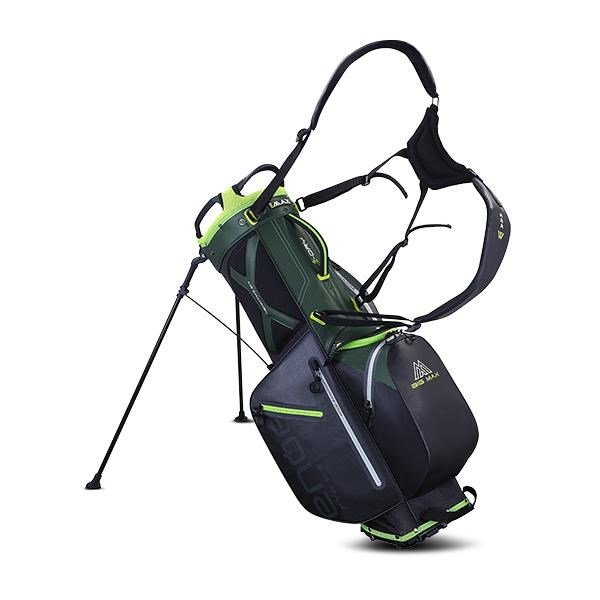Big Max AQUA Eight G stand bag, verde foresta/nero/lime