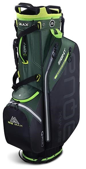 Big Max AQUA Eight G stand bag, verde foresta/nero/lime