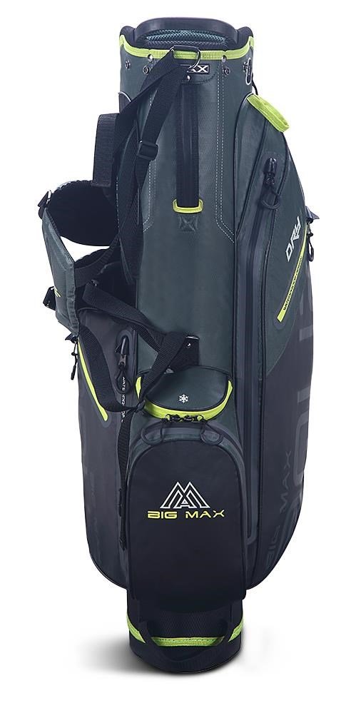 Big Max AQUA Seven G stand bag, forest green/black/lime