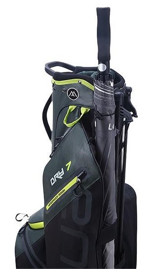 Big Max AQUA Seven G stand bag, forest green/black/lime