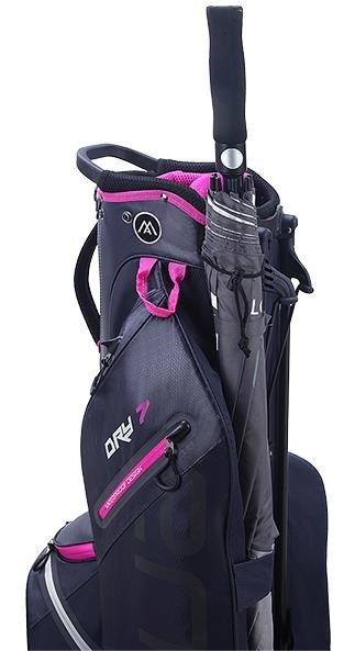 Big Max AQUA Seven G stand bag, steel blue/fuchsia