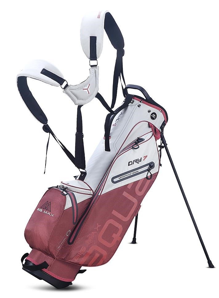 Big Max AQUA Seven G stand bag, off white/merlot