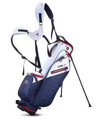 Big Max AQUA Seven G stand bag, white/navy/red