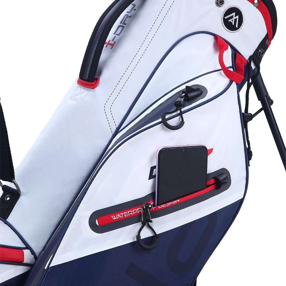 Big Max AQUA Seven G stand bag, white/navy/red