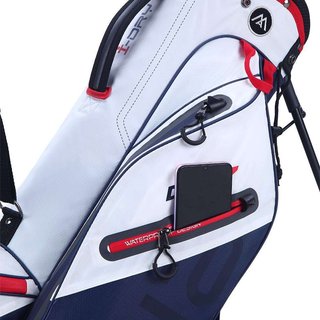Big Max AQUA Seven G stand bag, white/navy/red