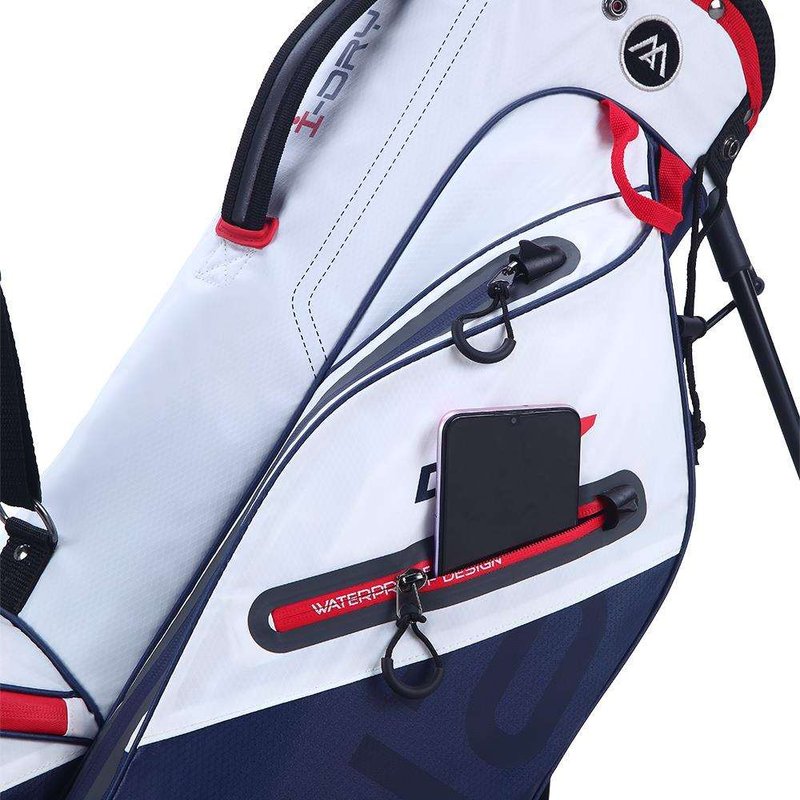Big Max AQUA Seven G stand bag, white/navy/red