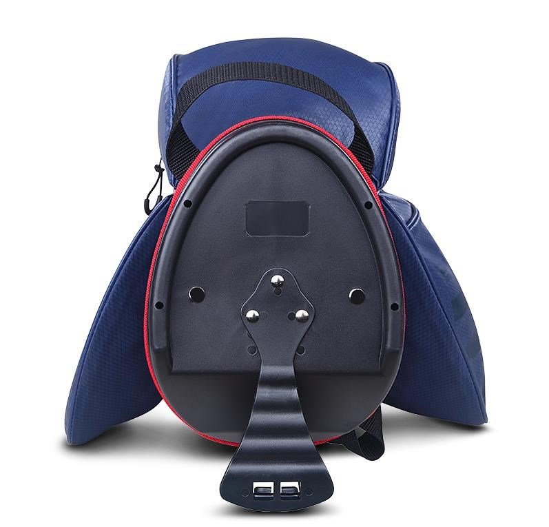 Big Max AQUA Seven G stand bag, white/navy/red