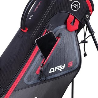 Big Max Dri Lite Seven G stand bag, nero/rosso