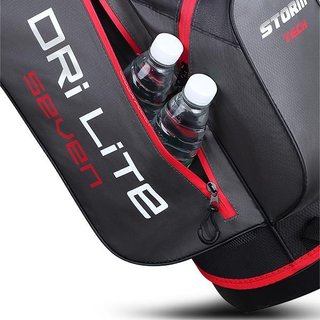 Big Max Dri Lite Seven G stand bag, nero/rosso
