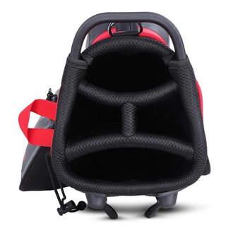Big Max Dri Lite Seven G stand bag, nero/rosso