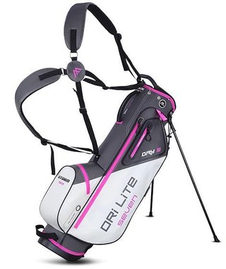 Big Max Dri Lite Seven G stand bag, carbone/fucsia/bianco
