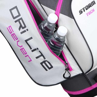 Big Max Dri Lite Seven G stand bag, carbone/fucsia/bianco