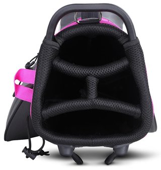 Big Max Dri Lite Seven G stand bag, carbone/fucsia/bianco
