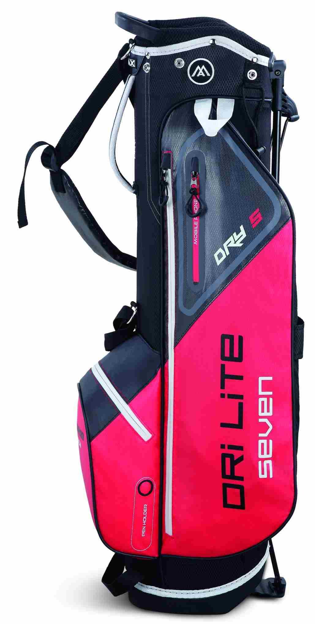 Big Max Dri Lite Seven G stand bag, rosso/nero