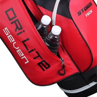 Big Max Dri Lite Seven G stand bag, rosso/nero
