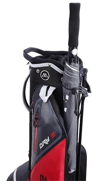 Big Max Dri Lite Seven G stand bag, rosso/nero