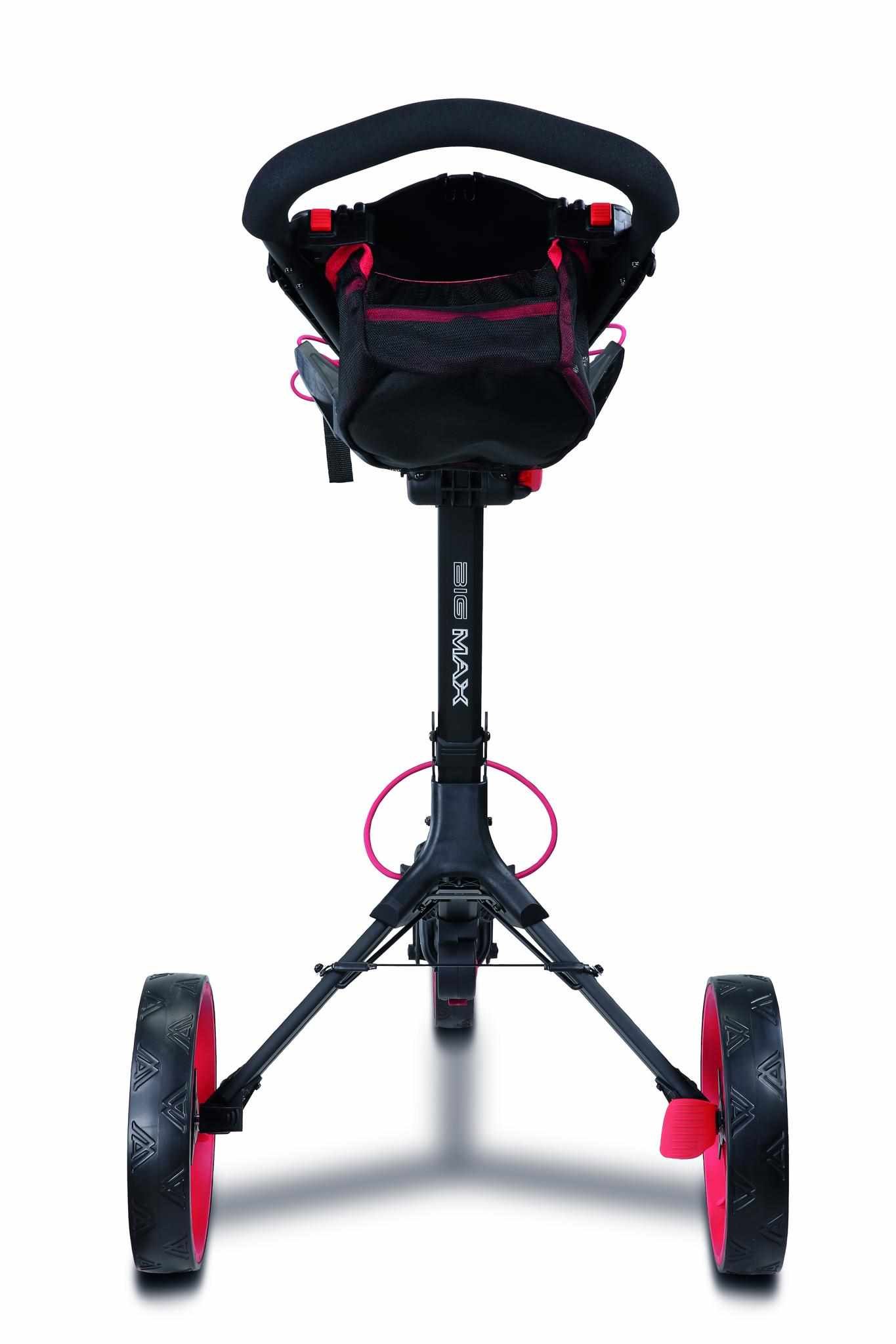 Big Max IQ2 360 carrello manuale, phantom black-red