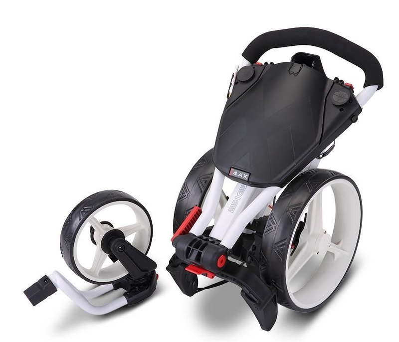 Big Max IQ2 360 carrello manuale da golf, bianco