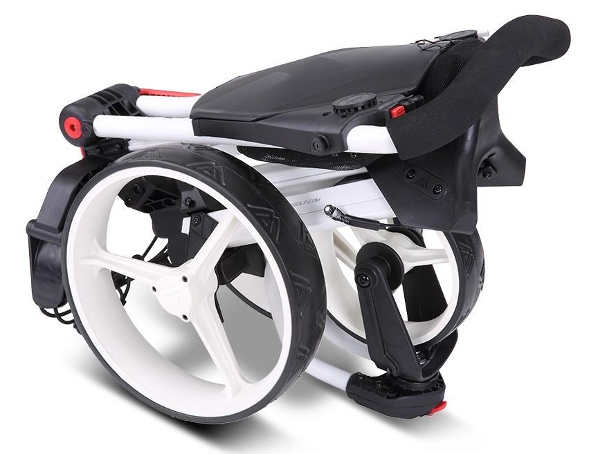Big Max IQ2 360 carrello manuale da golf, bianco