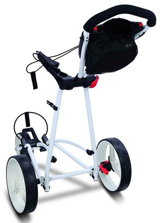 Big Max Autofold X2 carrello manuale, bianco