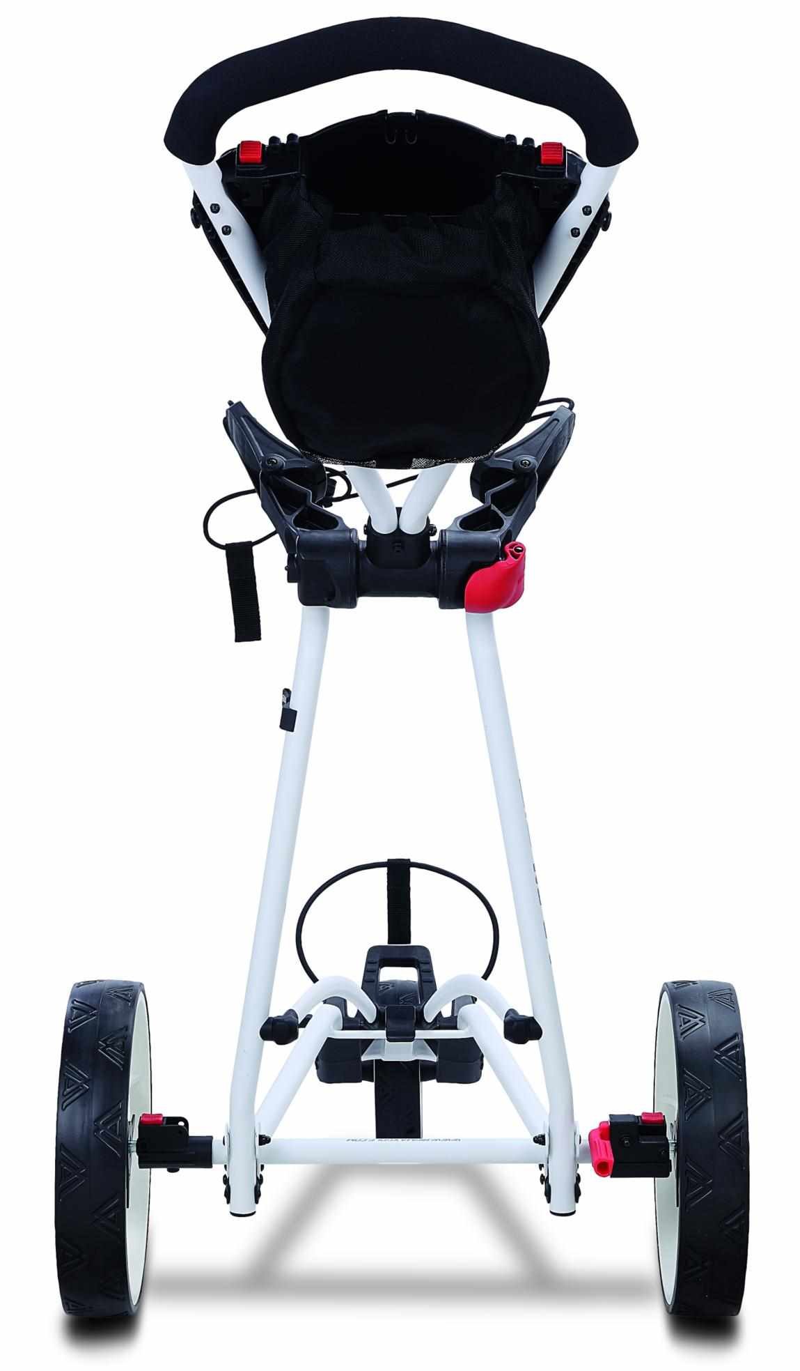 Big Max Autofold X2 carrello manuale, bianco