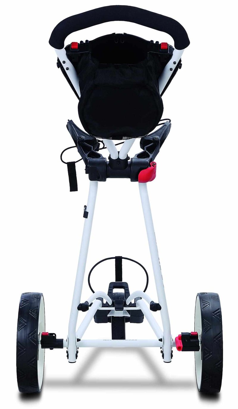 Big Max Autofold X2 carrello manuale, bianco