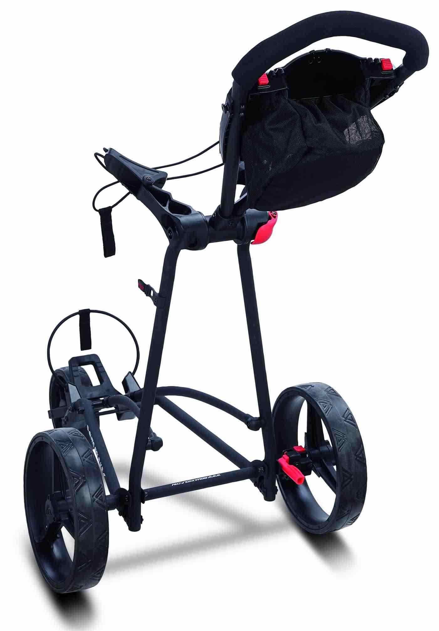 Big Max Autofold X2 carrello manuale, nero