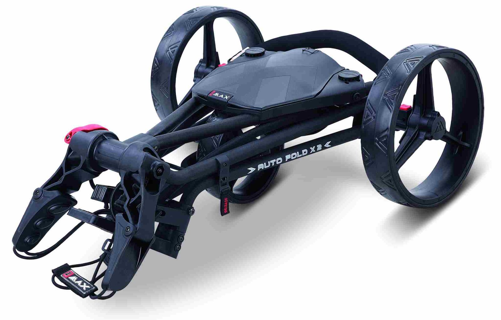Big Max Autofold X2 carrello manuale, nero