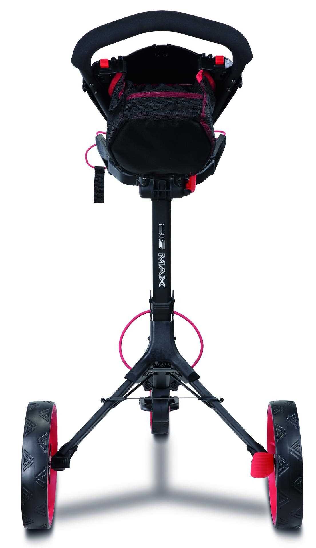 Big Max IQ2 carrello manuale, phantom black-red