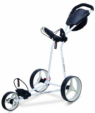 Big Max TI TWO carrello manuale da golf, bianco