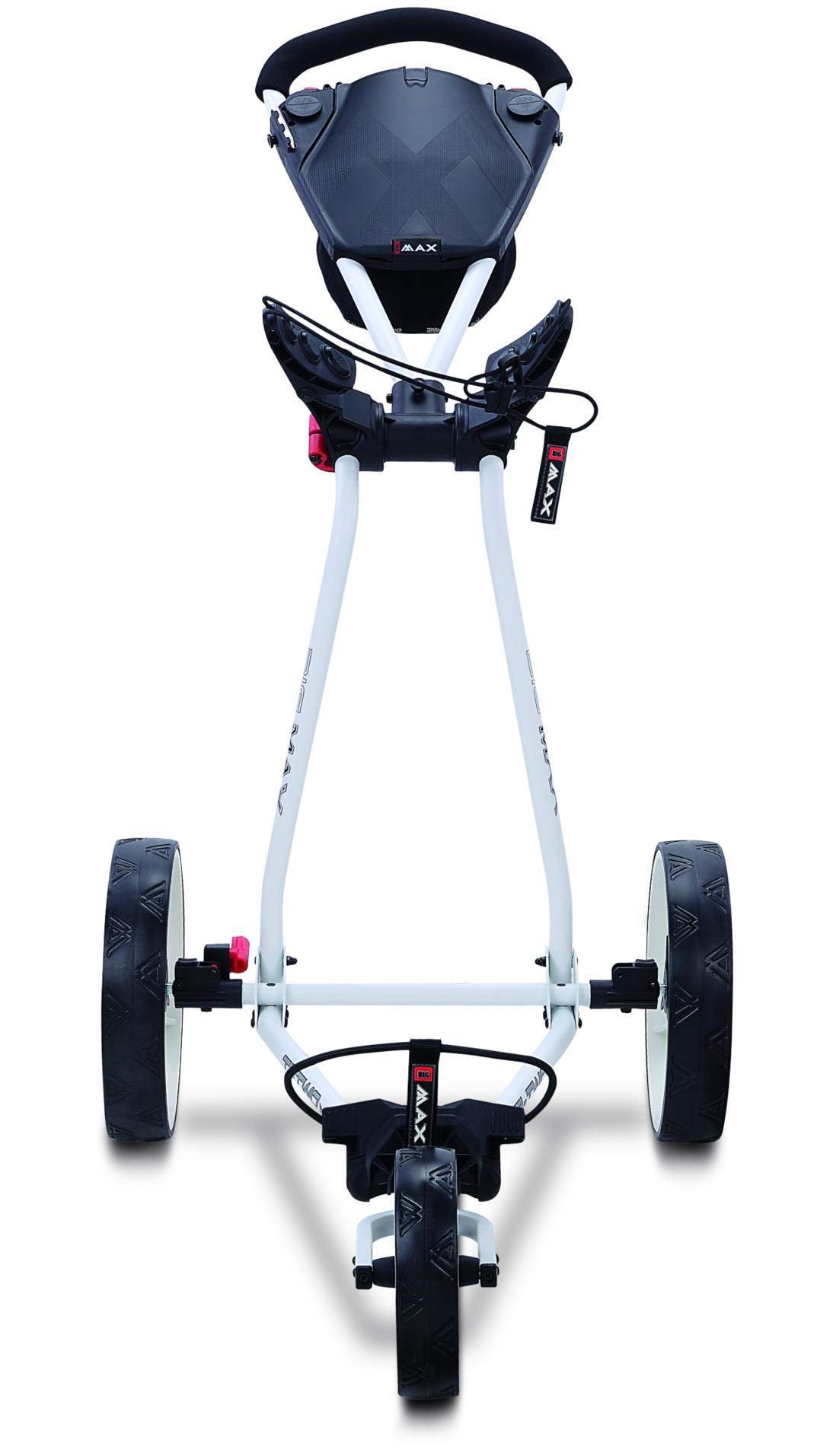 Big Max TI TWO carrello manuale da golf, bianco