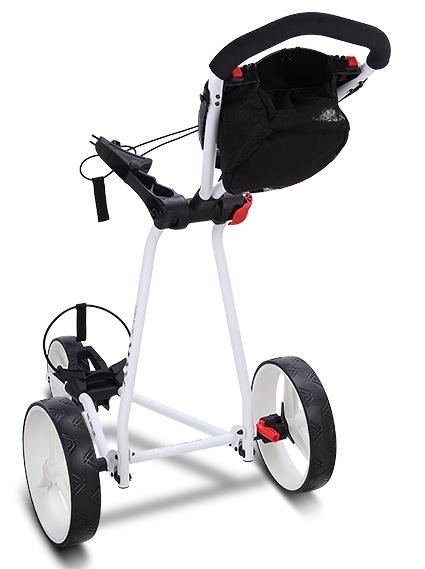 Big Max TI TWO carrello manuale da golf, bianco