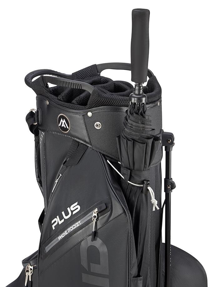 Big Max Dri Lite Hybrid Plus stand bag, nero