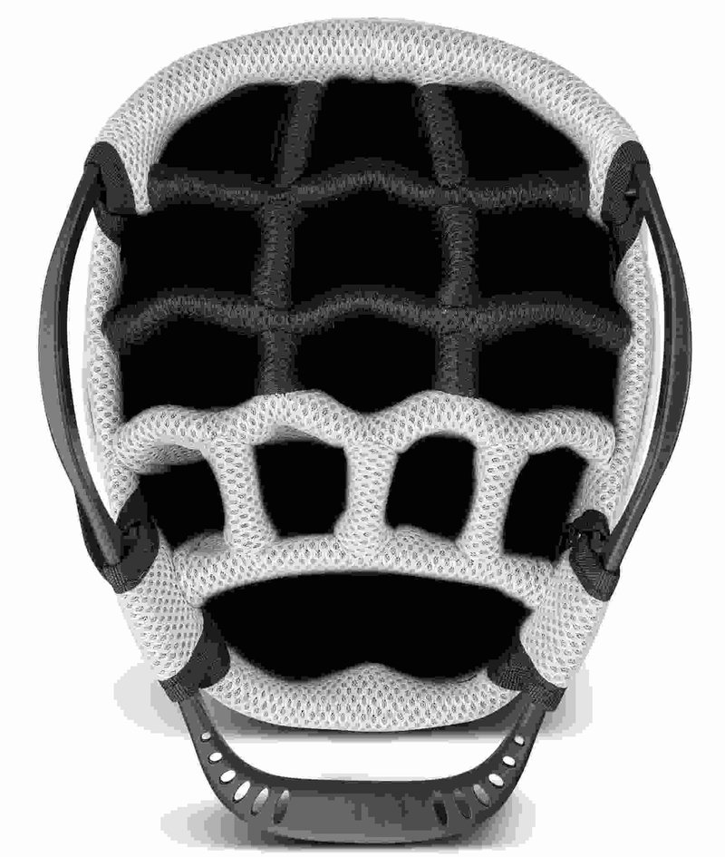 Big Max Dri Lite Hybrid Plus stand bag, white/navy/red