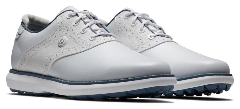 FootJoy Traditions Spikeless scarpe da golf donna, bianche