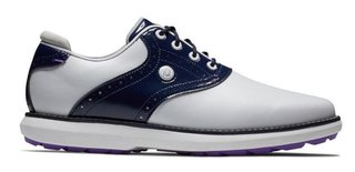 FootJoy FootJoy Traditions Spikeless scarpe da golf donna, bianche