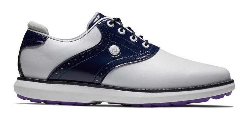 FootJoy FootJoy Traditions Spikeless scarpe da golf donna, bianche