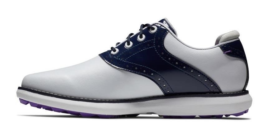 FootJoy FootJoy Traditions Spikeless scarpe da golf donna, bianche