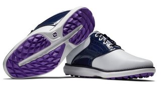 FootJoy FootJoy Traditions Spikeless scarpe da golf donna, bianche
