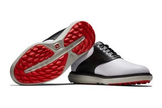 FootJoy Traditions Spikeless scarpe da golf uomo, bianche