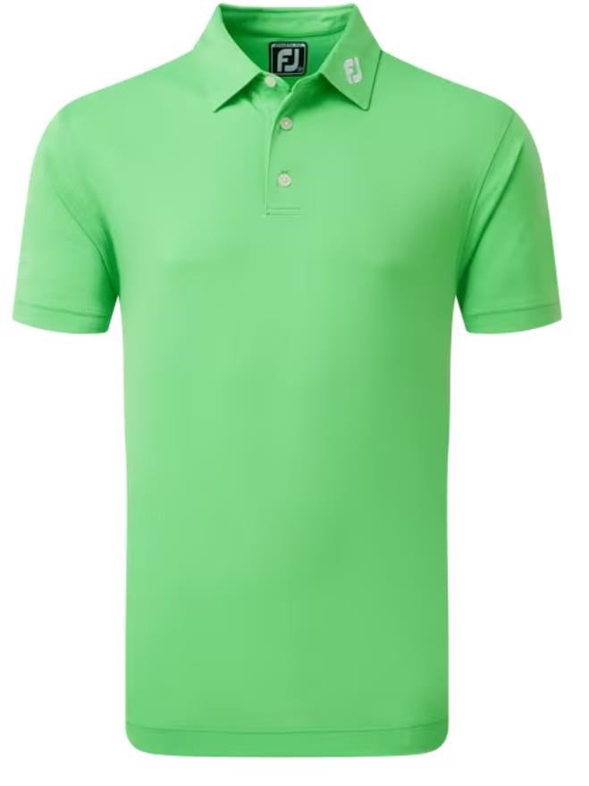 FootJoy Stretch Pique Solid polo da uomo, verde