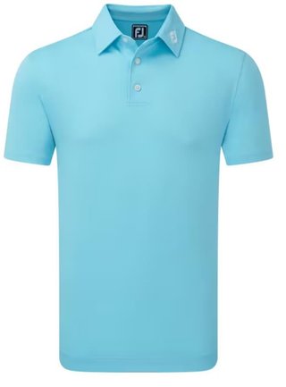 FootJoy Stretch Pique Solid polo da uomo, riviera blue