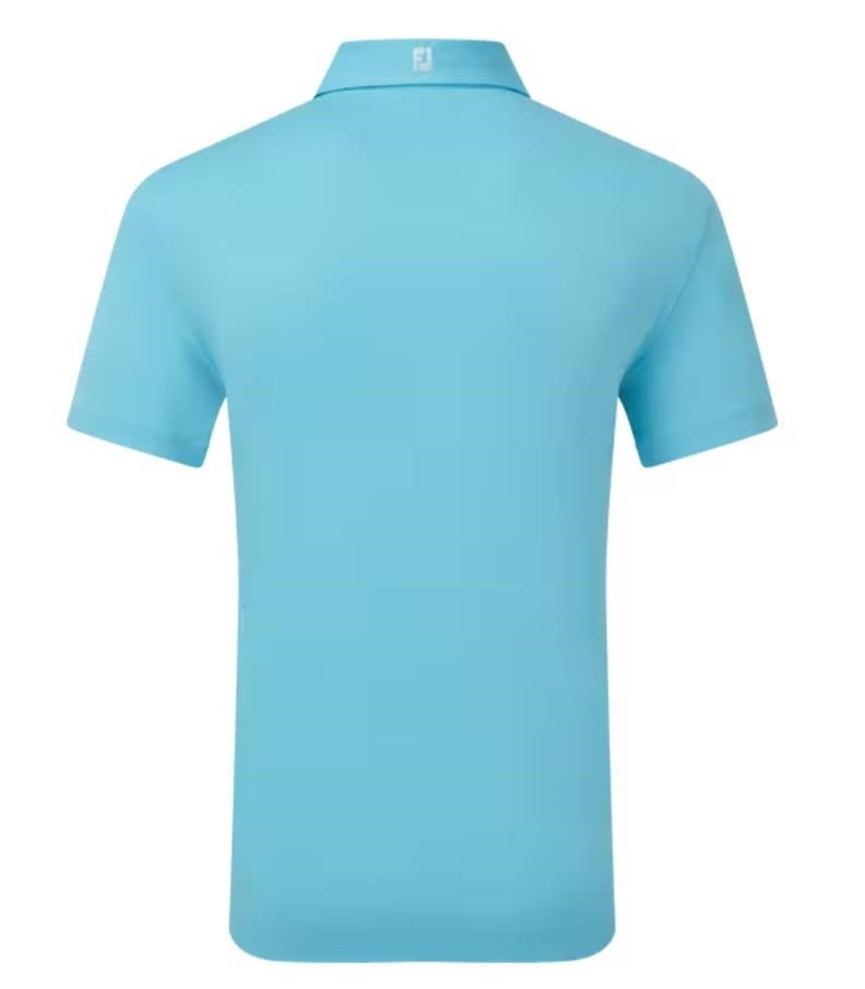 FootJoy Stretch Pique Solid polo da uomo, riviera blue