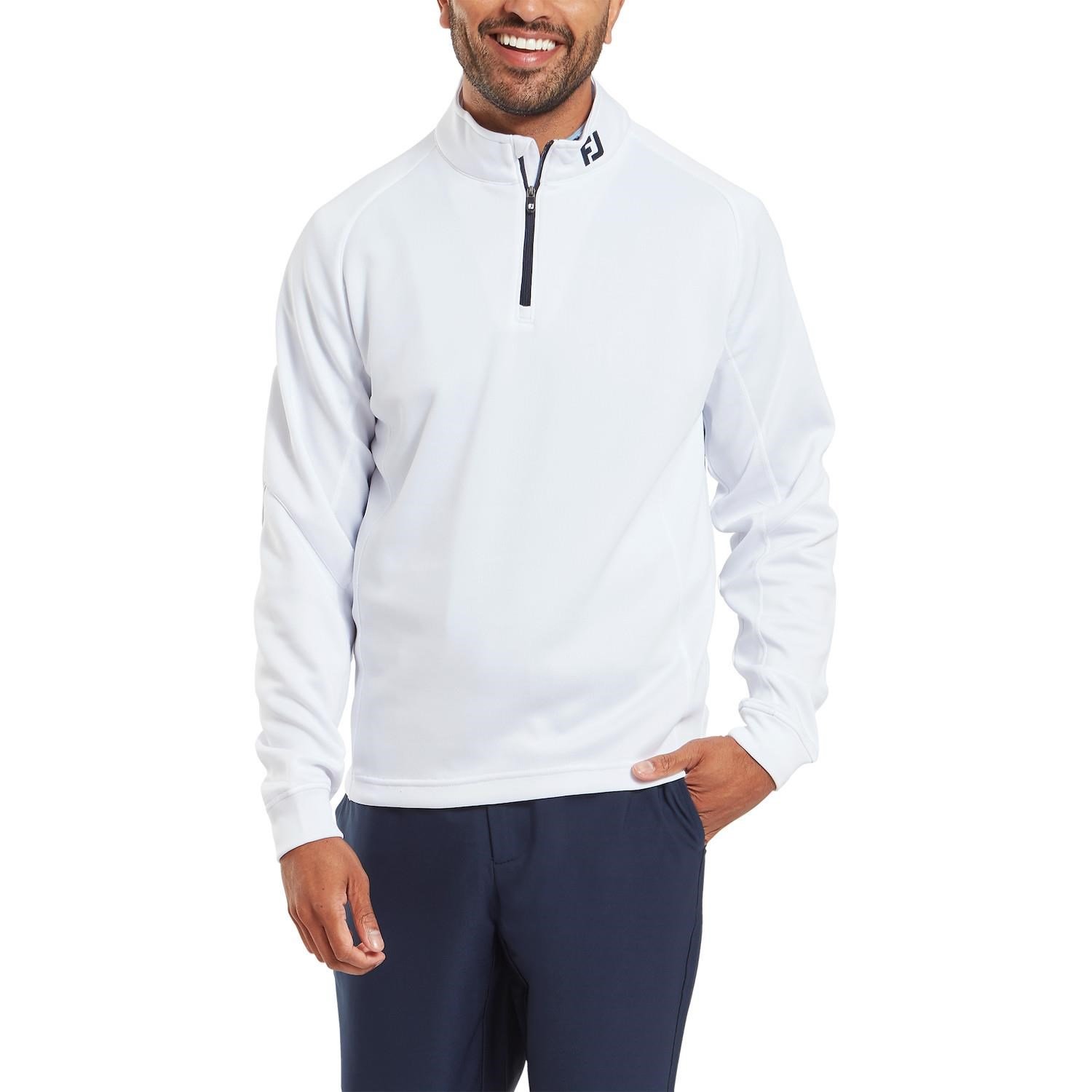 FootJoy Chill-Out felpa uomo, bianco/navy