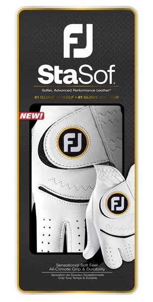 FootJoy StaSof guanto da golf donna, bianco